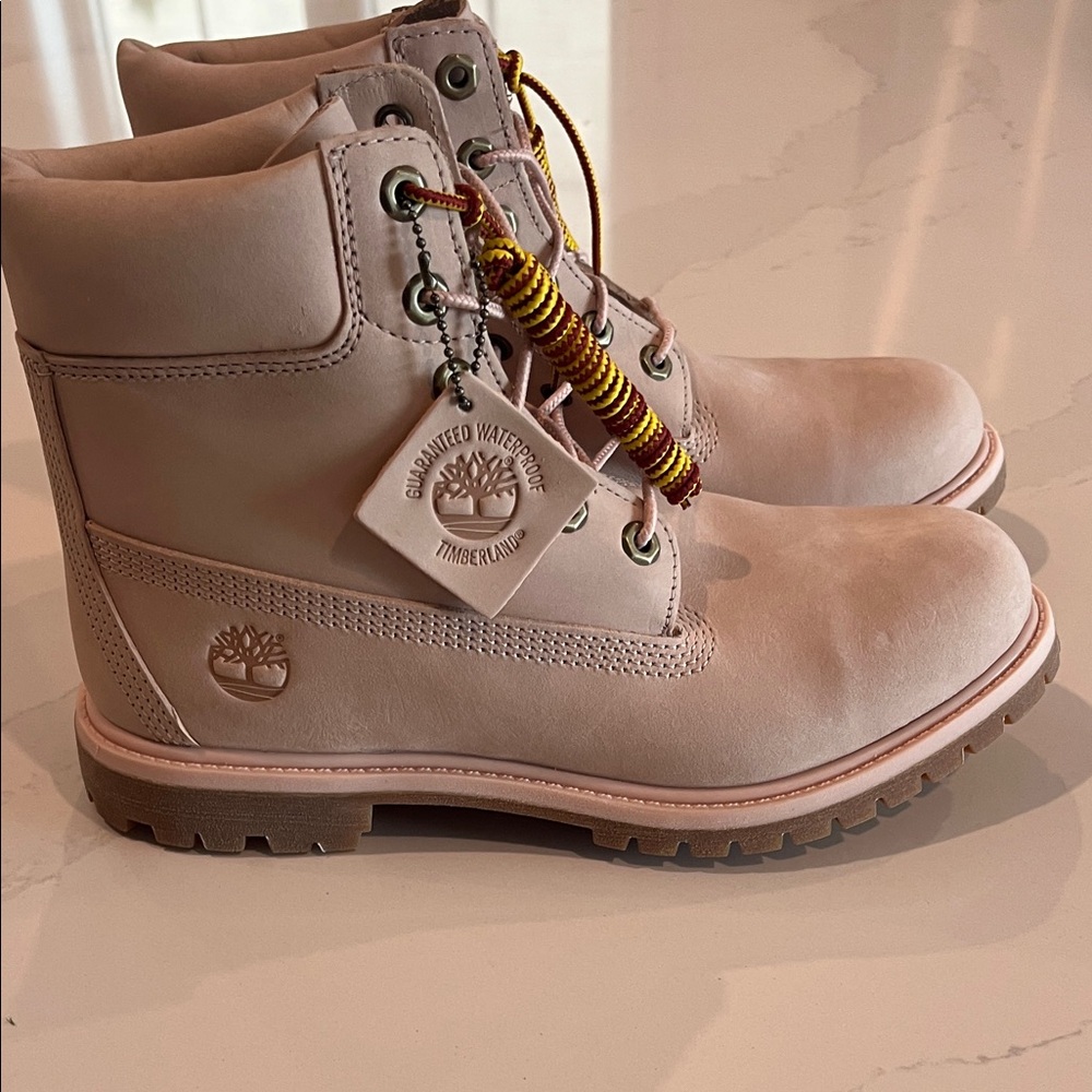 Timberland Blush Pink Ankle Boots